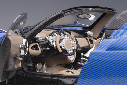 78286 AUTOart 1:18 Pagani Huayra Roadster Blue Carbon