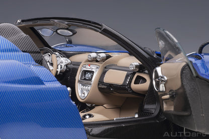 78286 AUTOart 1:18 Pagani Huayra Roadster Blue Carbon