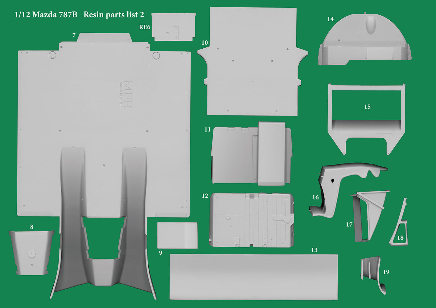 Pre-order ] K628 Model Factory Hiro 1:12 MAZDA 787B 1991 LM Winner