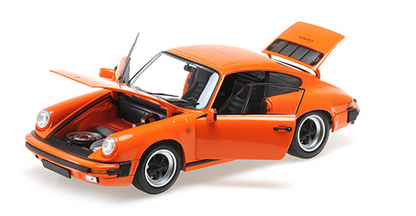 [ Back-order ] MINICHAMPS 100063025 1:18 Porsche 911 Carrera Coupe 3.2 1983 Orange model car