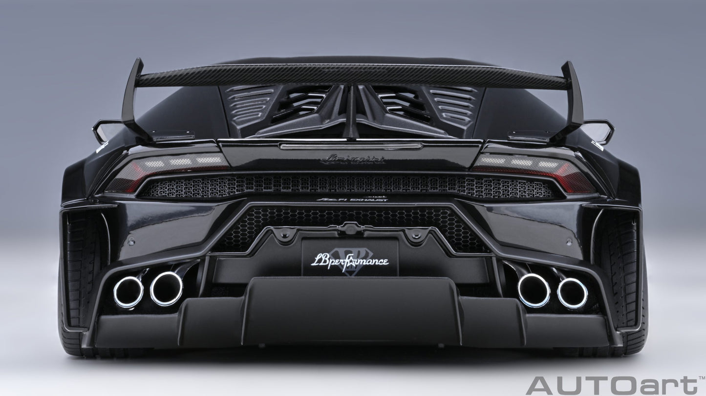 79129 AUTOart 1:18 Liberty Walk LB Silhouette Works Lamborghini Huracan GT Black