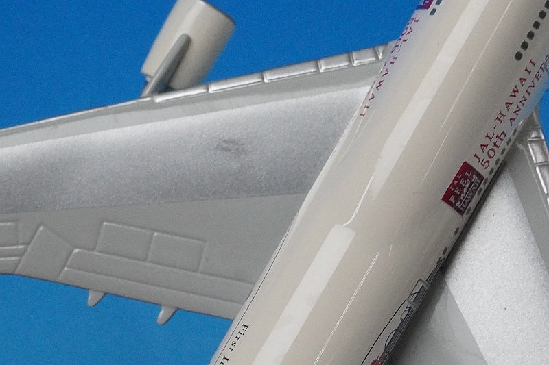 1:500 B747-400 JAL 50th Anniversary of International Flights JA8906 BJE2081 JALUX airplane model