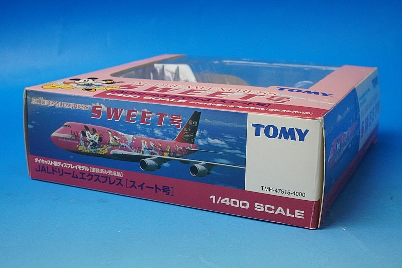1:400 B747-400D JAL Dream Express Suite JA8904 TMH-47515-4000 TOMY