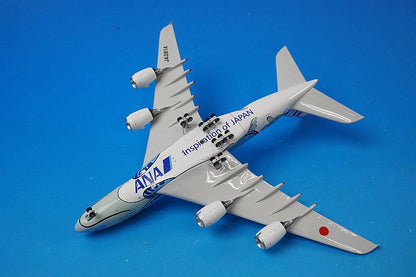 1:400 A380-800 ANA FLYING HONU Lani Blue JA381A 04199 Phoenix airplane model