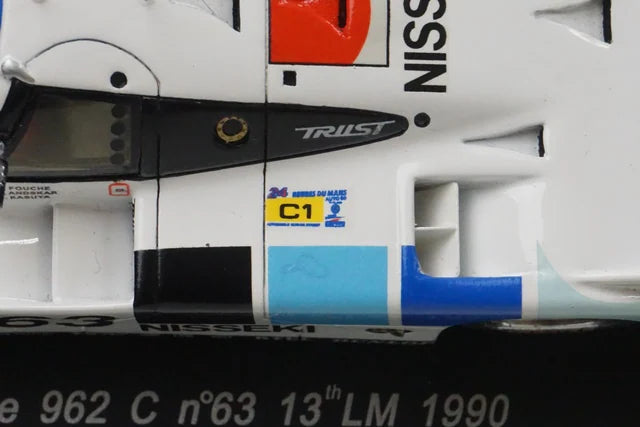1:43 SPARK KBS009 Porsche 962C LM Le Mans 1990 #63 NISSEKI