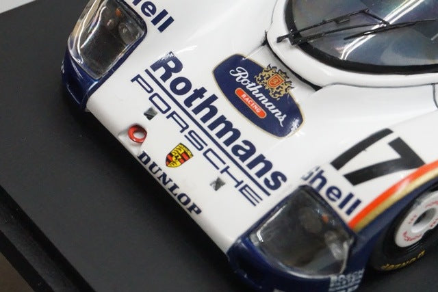 1:43 Spark S0942 Porsche 962C Le Mans Winner 1987 #17 Rothmans Specification
