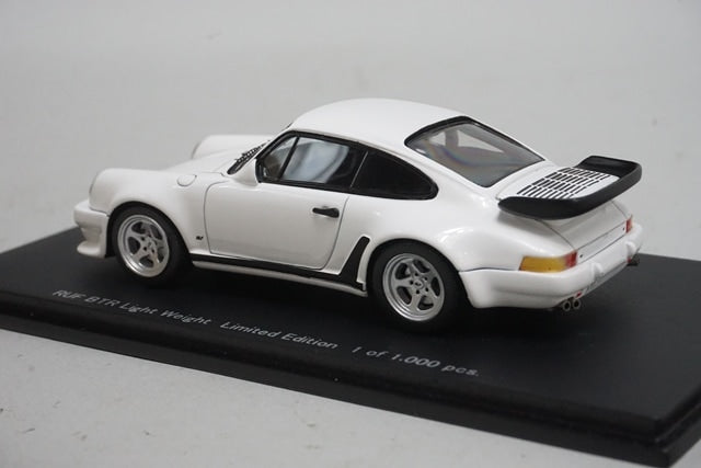 1:43 SPARK RDC003 RUF BTR Lightweight Limited Edition White model car