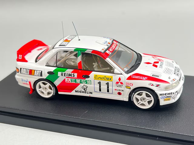 1:43 HPI 8545 Mitsubishi Lancer Evolution II Monte Carlo 1995 #11