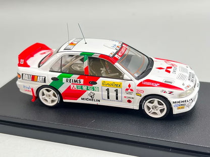 1:43 HPI 8545 Mitsubishi Lancer Evolution II Monte Carlo 1995 #11