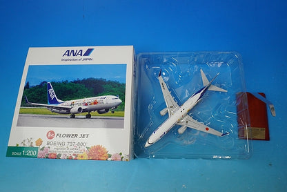 1:200 B737-800 ANA Northeast FLOWER JET JA85AN NH20148 ANA airplane model