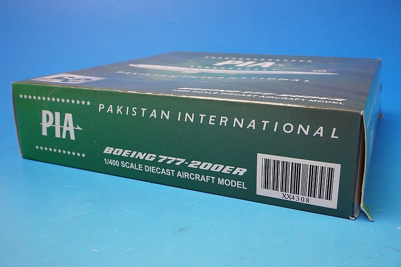 1:400 B777-200ER PIA Pakistan Retro Paint AP-BMG XX4308 JC Wings airplane model