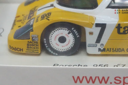 1:43 SPARK SJ019 Porsche 956 Fuji 1000km Winner 1986 #7