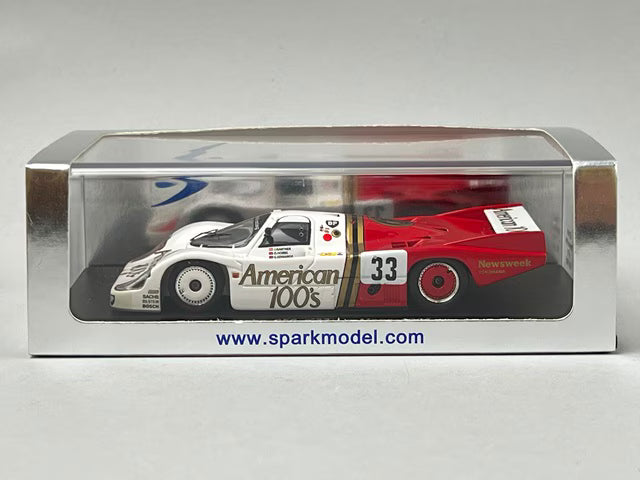 1:43 SPARK S3490 Porsche 956 LM Le Mans 1985 #33