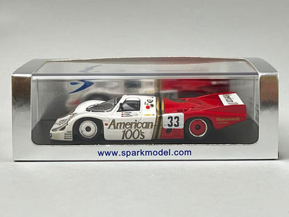 1:43 SPARK S3490 Porsche 956 LM Le Mans 1985 #33