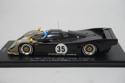 1:43 SPARK KBS074 Hobby Forum 2009 Limited Dauer 962 LM Magny-Cours Test #35 model car