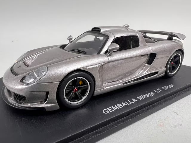 1:43 Spark KBS032 Gemballa Mirage GT Silver