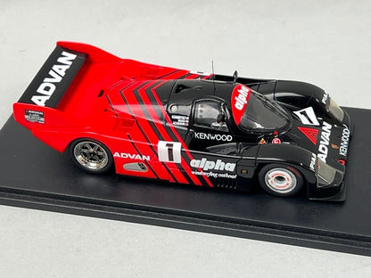 1:43 Spark KBS062 International Trade Custom Porsche 962C Fuji 500km 1987 #1 model car