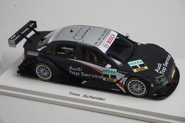 1:43 SPARK S2505 Audi A4 DTM 2009 #1 model car