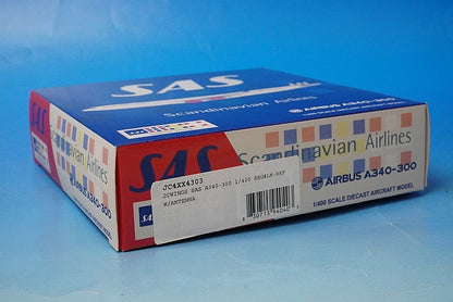 1:400 A340-300 SAS Scandinavia LN-RKF XX4303 JC Wings airplane model