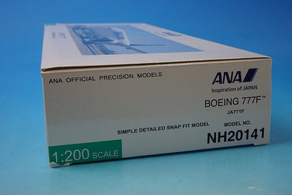 1:200 B777F Freight Type ANA Cargo JA771F NH20141 ANA Airplane model