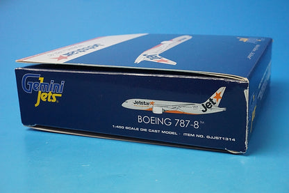 1:400 B787-8 Jetstar VH-VKA GJJST1314 Gemini