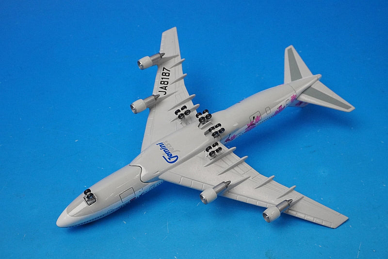1:400 B747-300 JAL Super Resort Express Okinawa Risoccia Pink JA8187 GJJAL008 Gemini