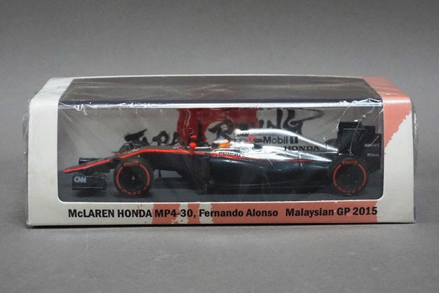 1:43 SPARK SCS154 McLaren Honda MP4-30 Malaysia GP F.Alonso 2015 #14