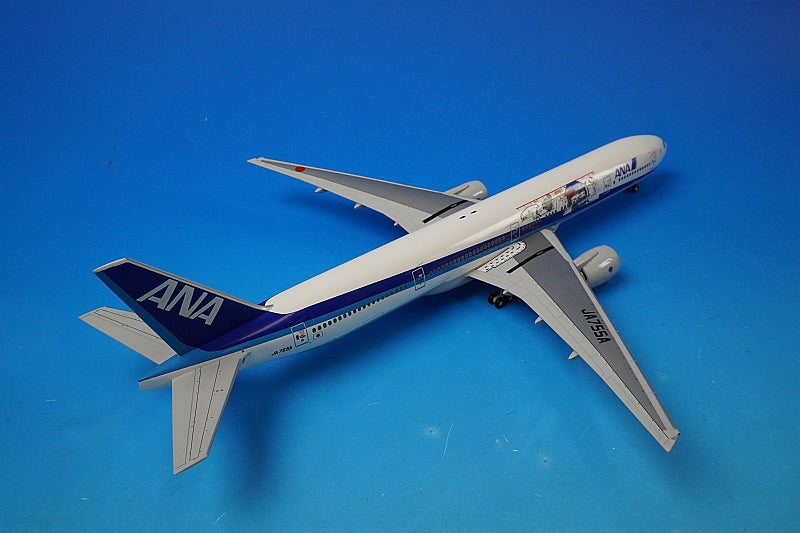 1:200 B777-300 ANA Gundam Jet JA755A NH20035 ANA airplane model