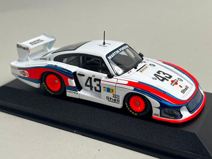 1:43 MINICHAMPS 430786743 Porsche 935 78 Moby Dick Le Mans 24h 1978 #43 R. Stommelen H. Schutch model car
