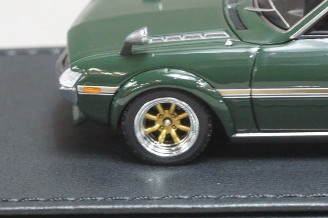 1:43 ignition model IG0192 Toyota Celica 1600GTV TA22 Green WATANABE Wheels