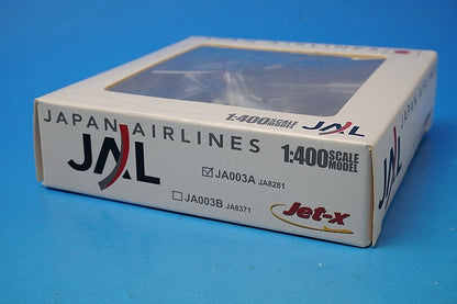 1:400 MD-87 JAL Arc Paint JA8281 JA003A Jet-x airplane model