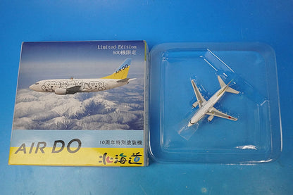 1:400 B737-500 AIRDO Hokkaido Bear do JA8196 158196 Gemini airplane model