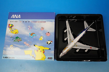 1:400 B747-400 ANA Pokemon Jet International JA8962 2004-030 Big Bird airplane model