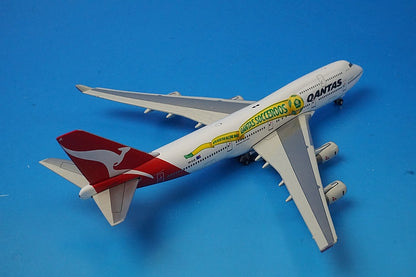 1:400 B747-400 Qantas SOCCERROOS VH-OJS GJQFA962 Gemini airplane model