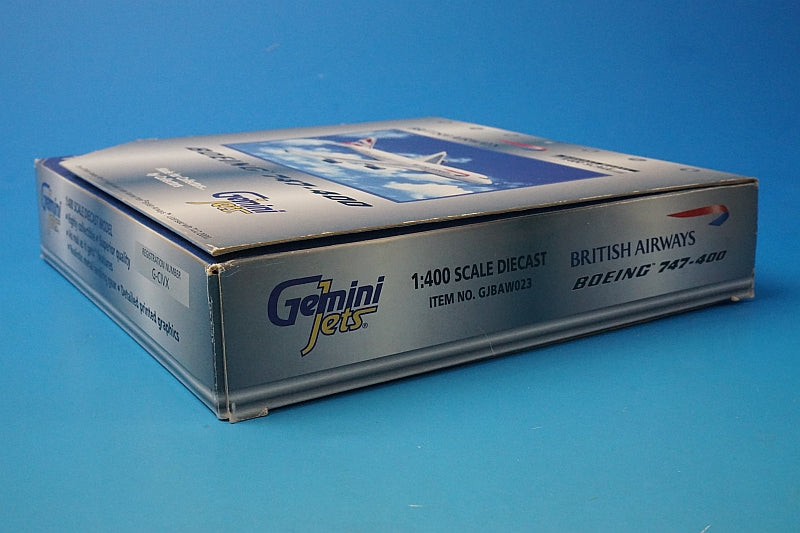 1:400 B747-400 British air G-CIVX GJBAW023 Gemini