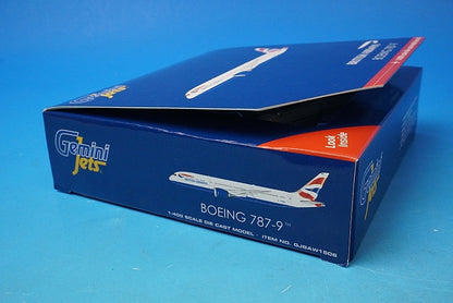 1:400 B787-9 British Airways G-ZBKA GJBAW1506 Gemini airplane model