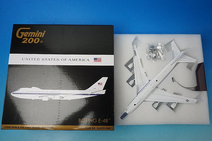 1:200 E-4B USAF National Air Operations Center #75-0125 G2AFO1098 Gemini airplane model