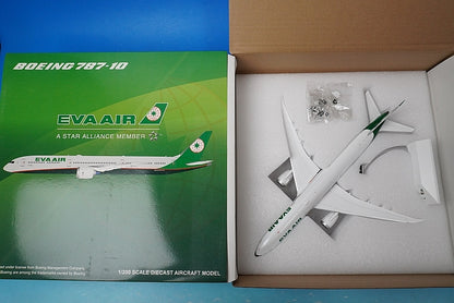1:200 B787-10 EVA Air B-17801 XX2309 JC Wings airplane model