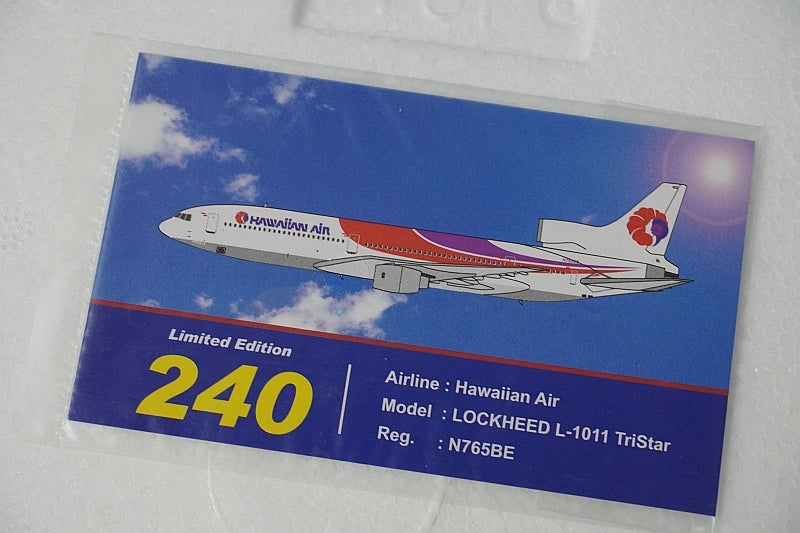 1:200 Lockheed L-1011 Tristar Hawaiian N765BE IF011020 INFLIGHT airplane model