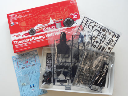 [ Back-order ]STUDIO27 TRK008 1:20 Theodore Racing EWolf WR3 AFX F-1 1980 Multimedia Kit