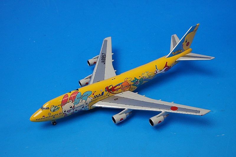 1:500 B747-400 ANA Pokemon Pikachu Jumbo JA8957A NH50050 ANA