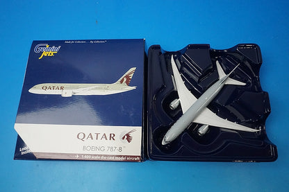 1:400 B787-8 Qatar Airways A7-BCB GJQTR1221 Gemini airplane model