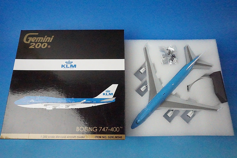 1:200 B747-400 KLM Royal Dutch Airlines  PH-BFW G2KLM546 Gemini