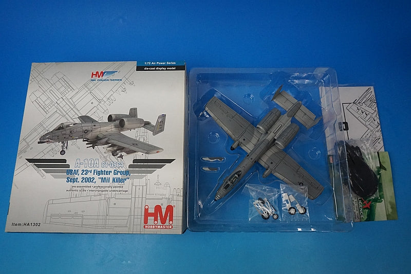 1:72 A-10A Thunderbolt 2 Mil Killer HA1302 Hobby Master airplane model