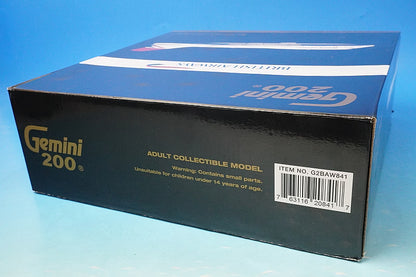 1:200 B747-400 British (Nigas paint) G-CIVB G2BAW841 Gemini airplane model