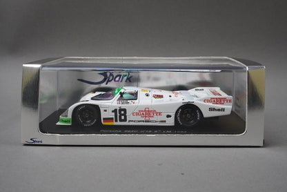 1:43 SPARK S1918 Porsche 962C #18 9th LM 1993 model car
