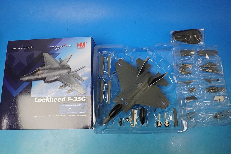 1:72 F-35C USAF Lightning II Pole Test Scheme HA6203 Hobby Master