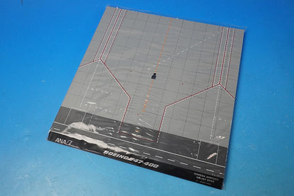 1:400 B747-400 ANA International Last Flight Door Open Ground Support Vehicle 17 Piece Set JA8958 NHG40072 ANA airplane model