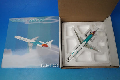 1:200 MD-90 JAS Akira Kurosawa No. 6 JA003D JXL033A Jet-x airplane model