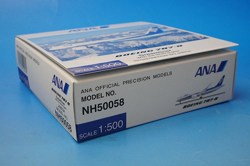 1:500 B787-8 ANA Dreamliner JA803A NH50058 ANA airplane model